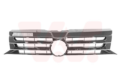 VW Transporter T5 GP Grill Hoogglans met chrome  Lijst Nieuw 7E5853651D