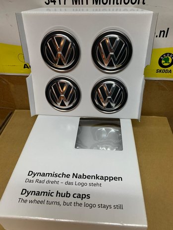 VW Dynamische Nabenkappen Wieldop velg kappen