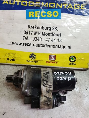 Gebruikte Startmotor 02M911023A 02M911023F 02M911023FX