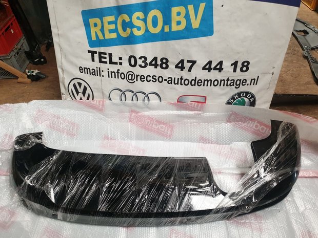 Audi Q3 Sline Diffuser onderlip Zwart LY9T 8U0807521AQ