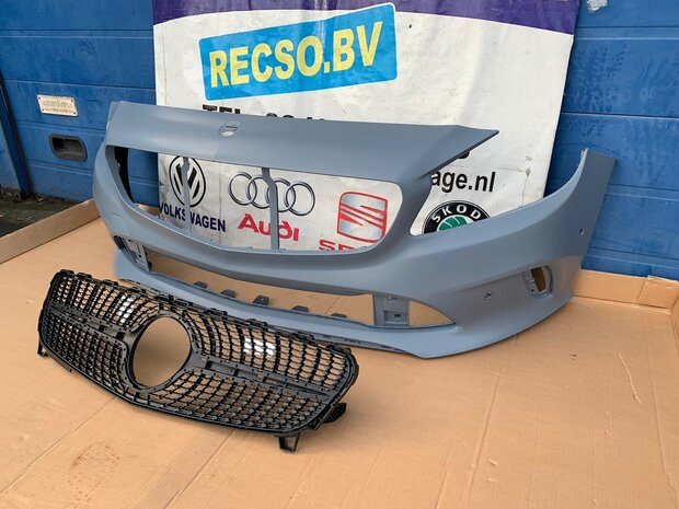 Mercedes A W176 2012 2018 Voorbumper nieuw A176-880-6640 9999