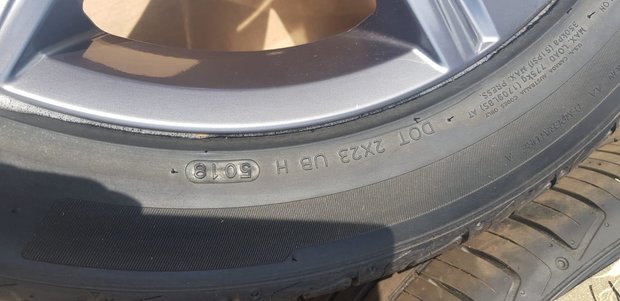 VW Tiguan Allspace Victoria Falls Velg en Band 235/50R19 5NA601025Q