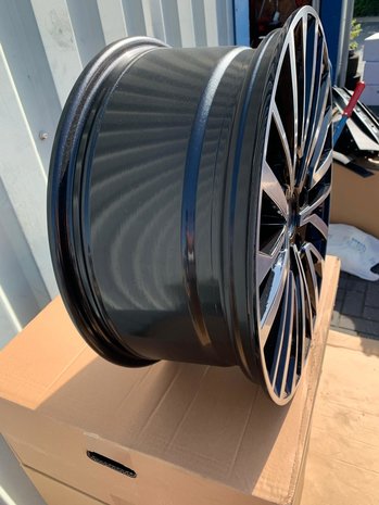 VW Transporter T5 T6 velg 18 inch Black Diamond nieuw