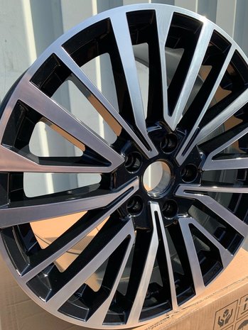 VW Transporter T5 T6 velg 18 inch Black Diamond nieuw