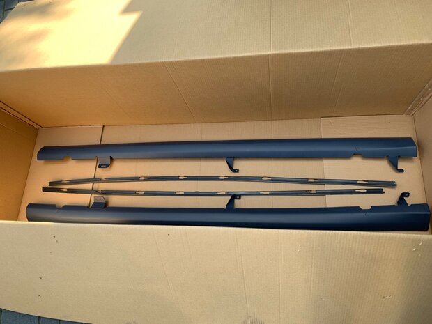 VW Polo 6R 6C R-Line Sideskirt nieuw links en rechts set 