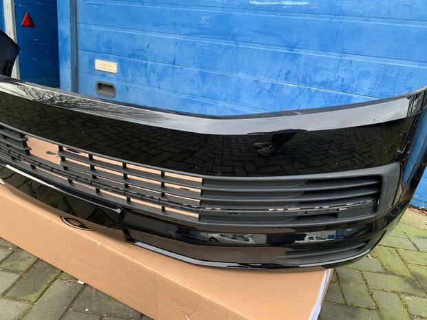 VW Transporter T6 Voorbumper Nieuw Zwart LC9X