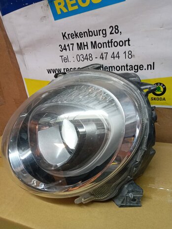 Fiat 500 Koplamp Links Led 81539002 orgineel