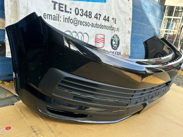 VW Transporter T6 Voorbumper zwart metallic 7E5807221D