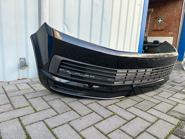 VW Transporter T6 Voorbumper zwart metallic 7E5807221D