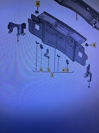 Audi Q4 2021+ afsluitplaat achter onder 89E813301