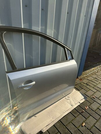VW Polo 6R 6C Portier deur rechts voor zilver grijs LA7W
