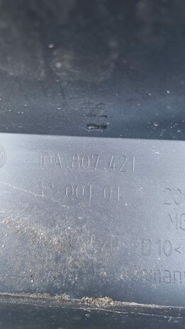 VW Id 3 achterbumper bumper 10A807421