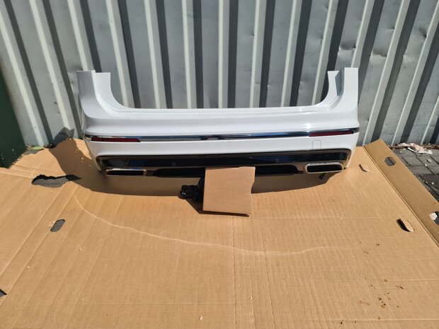 VW Tiguan 5NA R-Line Achterbumper Onderlip Diffuser LC9A