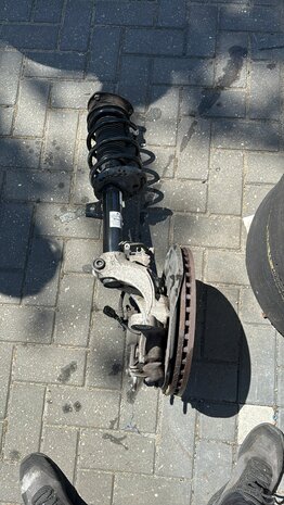 VW Tiguan Veerpoot Rechts Voor Compleet 5Q0407258A