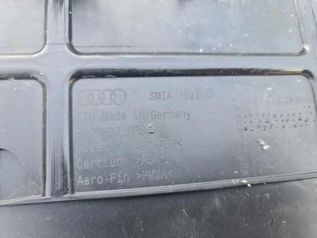 Audi Q2 GA S-line Achterklepspoiler zwart LY9T 16 - 20 81a827933c