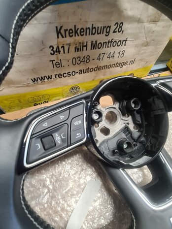 Audi A5 S5 S4 nieuw Multi Stuur Leder Flippers 8W0419091DJ