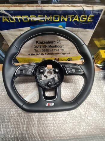 Audi A5 S5 S4 nieuw Multi Stuur Leder Flippers 8W0419091DJ