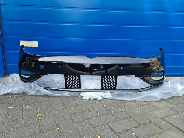 VW Golf 7,5 Voorbumper 4x PDC Zwart LC9X NIEUW IMITATIE