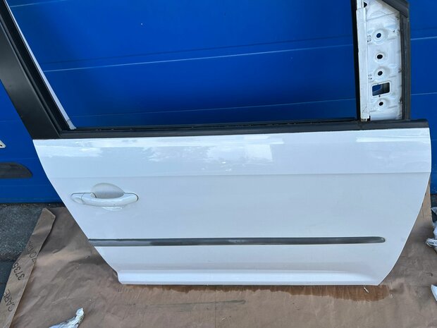 VW Caddy 15+ portier Deur rechts voor Wit LB9A 2K5831312