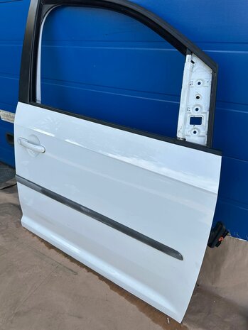 VW Caddy 15+ portier Deur rechts voor Wit LB9A 2K5831312