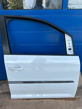 VW Caddy 15+ portier Deur rechts voor Wit LB9A 2K5831312