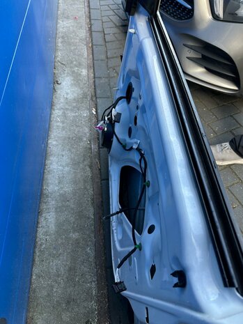 VW Caddy 15+ portier Deur rechts voor Wit LB9A 2K5831312