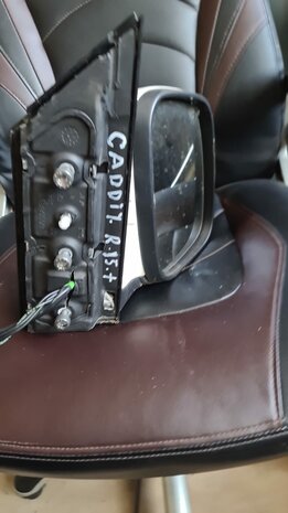 Caddy 3 4 Buitenspiegel rechts orgineel antenne gebruikt