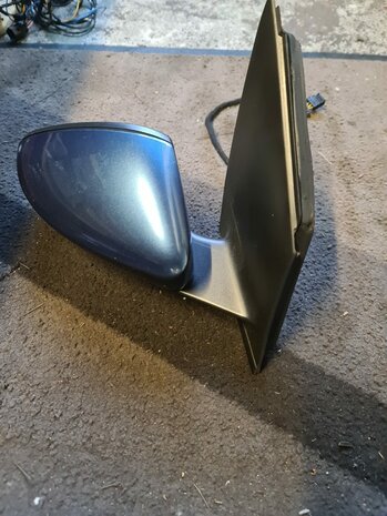 vw polo 6C Buitenspiegel Rechts LD5L blauw