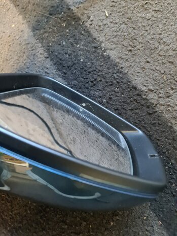 vw polo 6C Buitenspiegel links LD5L blauw