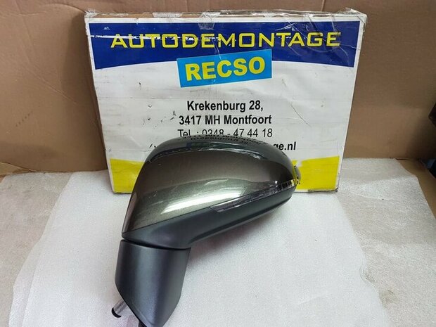 Touareg buitenspiegel inklapbaar Links Bruin met LB8R