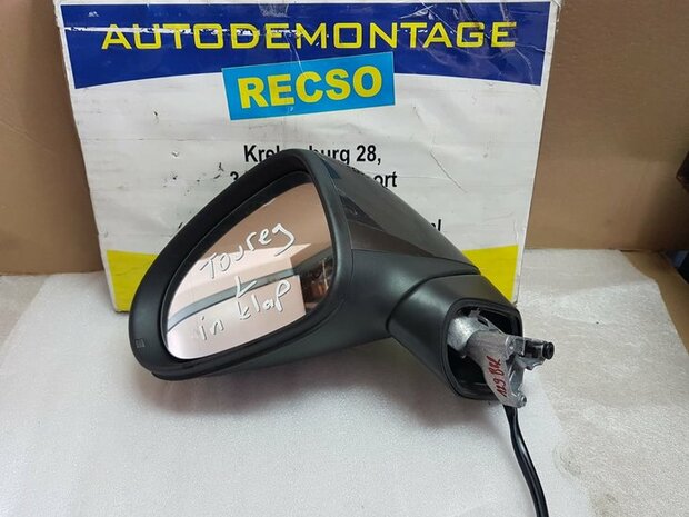 Touareg buitenspiegel inklapbaar Links Bruin met LB8R