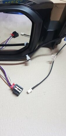 Geschikt voor Caddy 4 Life Buitenspiegel Links zij nieuw elektrisch inklapbaar LC9X