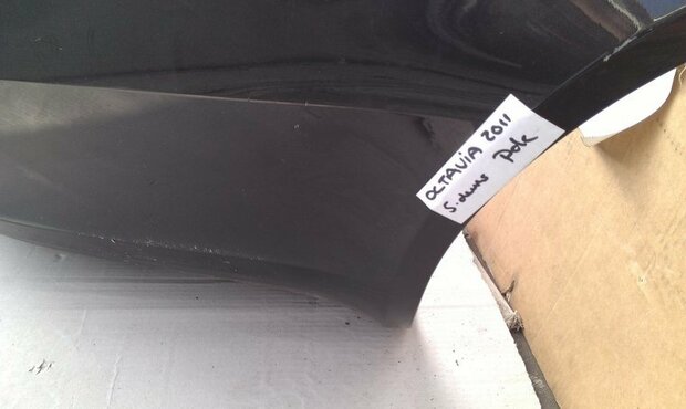 achterbumper Octavia bumper 2011 PDC ZWART