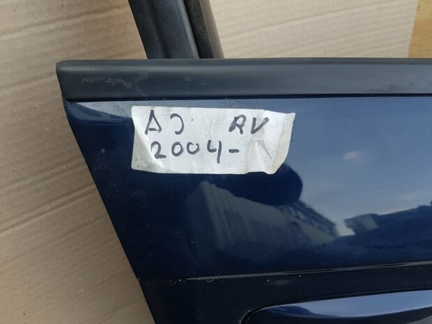 A3 2004 portier deur rechts voor donker blauw