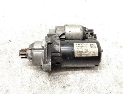 Gebruikte Startmotor 02E911023J CCZ 2.0 Golf 7 GTI Passat A3