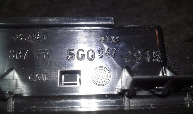 Binnenverlichting golf 7 sportsvan touran passat 5G0947291K