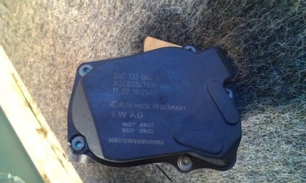 gasklep huis smoorklep 03C133062S 1.4 TSI CGG CAX Golf Polo