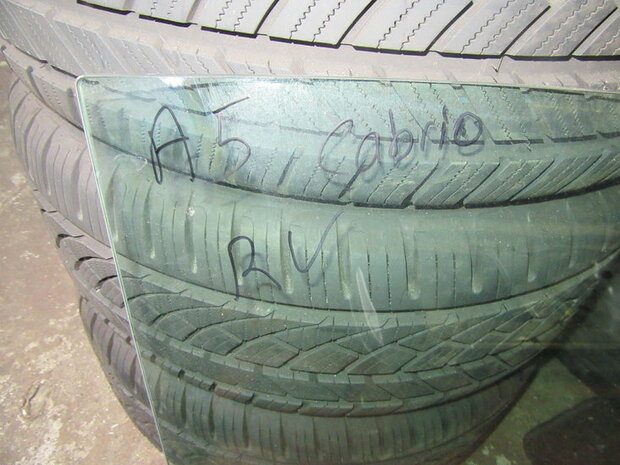 A5 Cabrio Portier Ruit Glas Rechts raam 8F0845202B