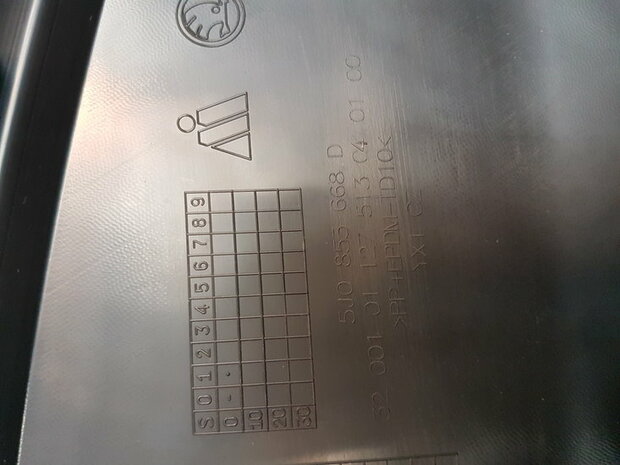 Geschikt voor Fabia 5J Grill