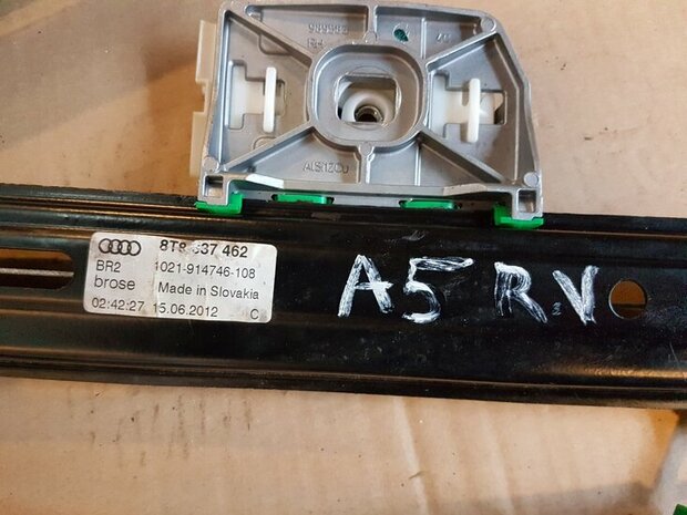 A5 Sportback ruitmechaniek Ruitbediening RV 8T8837462