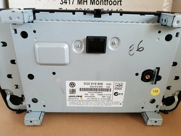 VAG Navigatie Discover Media Scherm 5G0919606