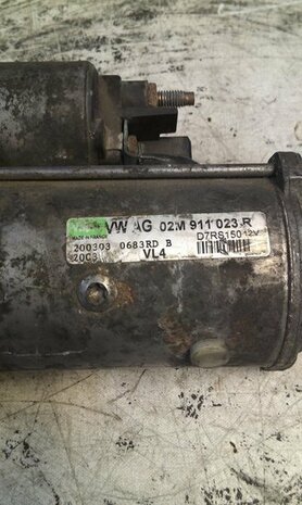 Startmotor leon Fabia 1.9 tdi 130pk 02M911023R 02M911023F