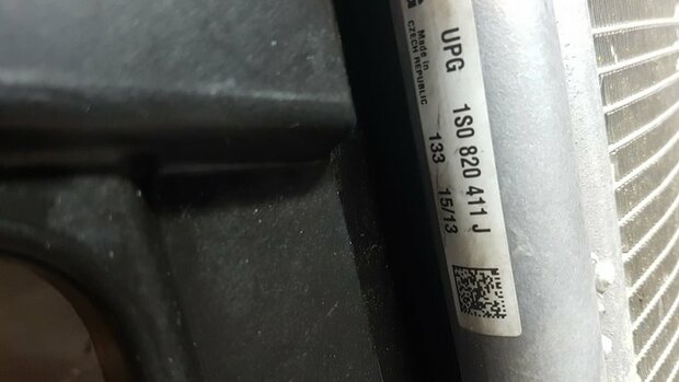 Geschikt voor UP Koelerpakket 1.0 12v