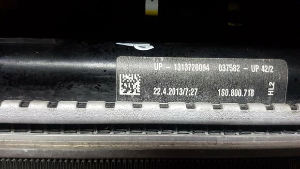 Geschikt voor UP Koelerpakket 1.0 12v