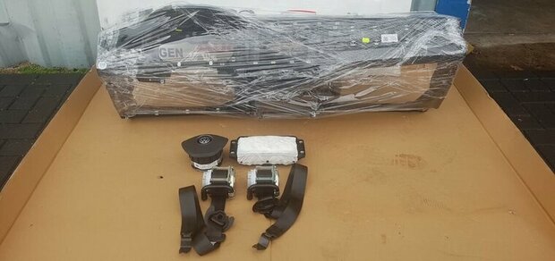 Polo 2G Airbagset Airbag Dashboard Compleet 2x Gordels