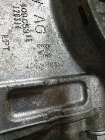 Golf 7 A3 Differentielen Haakse aandrijving TussenBak 0CN409053AG