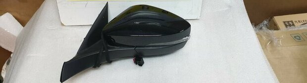 T-Roc buitenspiegel Links inklap Zwart Metallic LC9X