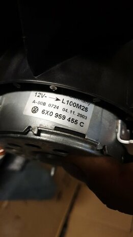 Koelluchtventilator 6X0959455C