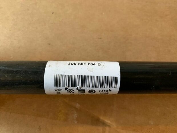 Arteon Passat 2.0 Tdi Aandrijfas Rechts achter 3Q0501204D