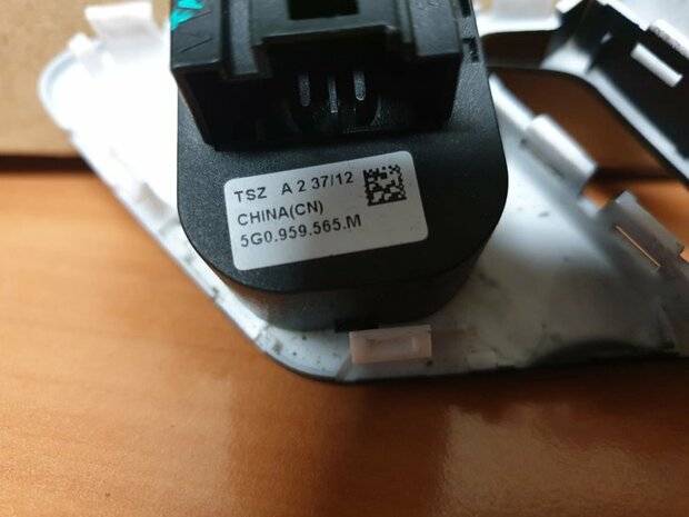 Golf 7 Spiegel verstelknop Schakelaar inklapbaar 5G0959565M
